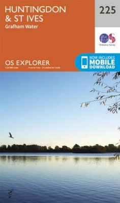 Ordnance Survey - Huntingdon and St.Ives, Grafham Water (OS Explorer Map) - 9780319244180 - V9780319244180