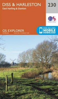 Ordnance Survey - Diss & Harleston (OS Explorer Map) - 9780319244234 - V9780319244234