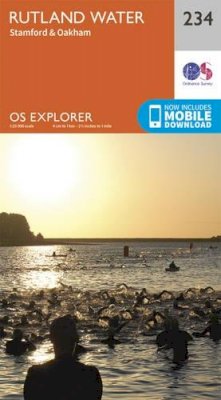 Ordnance Survey - Rutland Water, Stamford and Oakham (OS Explorer Map) - 9780319244272 - V9780319244272