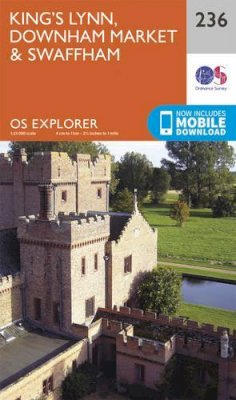 Ordnance Survey - King's Lynn, Downham Market and Swaffham (OS Explorer Map) - 9780319244296 - V9780319244296