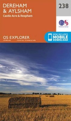 Ordnance Survey - East Dereham and Aylsham (OS Explorer Map) - 9780319244319 - V9780319244319