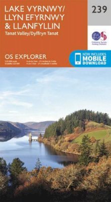 Ordnance Survey - Lake Vyrnwy and Llanfyllin, Tanat Valley (OS Explorer Map) - 9780319244326 - V9780319244326