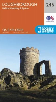 Ordnance Survey - Loughborough, Melton Mowbray and Syston (OS Explorer Map) - 9780319244395 - V9780319244395