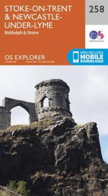 Ordnance Survey - Stoke-On-Trent and Newcastle Under Lyme (OS Explorer Map) - 9780319244555 - V9780319244555