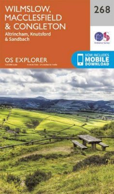 Ordnance Survey - Wilmslow, Macclesfield and Congleton (OS Explorer Map) - 9780319244654 - V9780319244654