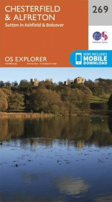 Ordnance Survey - Chesterfield and Alfreton (OS Explorer Map) - 9780319244661 - V9780319244661