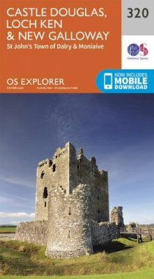 Ordnance Survey - Exp 320 Castle Douglas Loch Ken & New Ga - 9780319245729 - V9780319245729