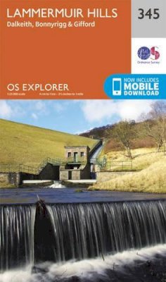 Ordnance Survey - Lammermuir Hills (OS Explorer Map) - 9780319245972 - V9780319245972