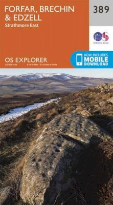 Ordnance Survey - Forfar, Brechin and Edzell (OS Explorer Map) - 9780319246320 - V9780319246320