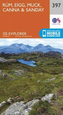 Ordnance Survey - Rum, Eigg, Muck, Canna and Sanday (OS Explorer Map) - 9780319246375 - V9780319246375