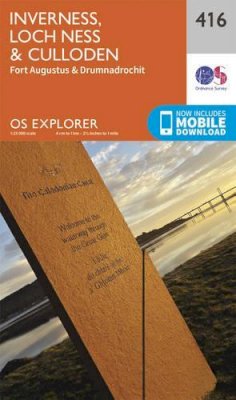 Ordnance Survey - Inverness, Loch Ness and Culloden (OS Explorer Map) - 9780319246511 - V9780319246511