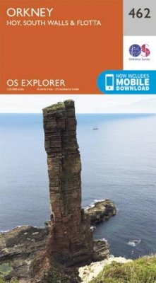 Ordnance Survey - Orkney - Hoy, South Walls and Flotta (OS Explorer Map) - 9780319247136 - V9780319247136