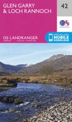 Ordnance Survey - Glen Garry & Loch Rannoch (OS Landranger Map) - 9780319261408 - V9780319261408