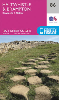 Ordnance Survey - Haltwhistle & Brampton, Bewcastle & Alston (OS Landranger Map) - 9780319261842 - V9780319261842