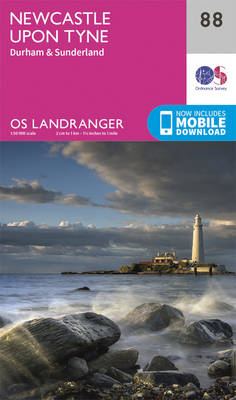 Ordnance Survey - Newcastle Upon Tyne, Durham & Sunderland (OS Landranger Map) - 9780319261866 - V9780319261866