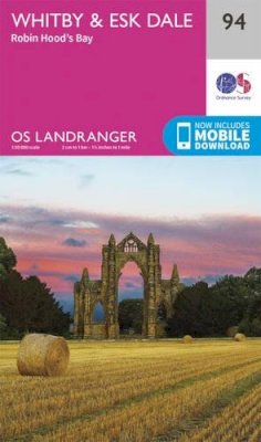 Ordnance Survey - Whitby, Esk Dale & Robin Hood's Bay (OS Landranger Map) - 9780319261927 - V9780319261927