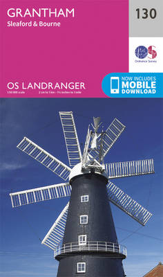 Ordnance Survey - Grantham, Sleaford & Bourne (OS Landranger Map) - 9780319262283 - V9780319262283