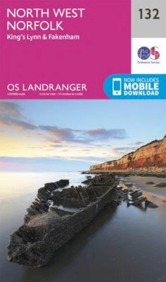 Ordnance Survey - North West Norfolk, King's Lynn & Fakenham (OS Landranger Map) - 9780319262306 - V9780319262306