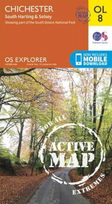 Ordnance Survey - Chichester, South Harting & Selsey (OS Explorer Map Active) - 9780319469262 - V9780319469262