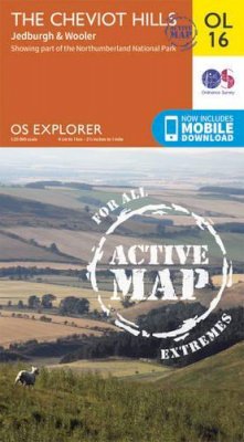 Ordnance Survey - The Cheviot Hills, Jedburgh & Wooler (OS Explorer Map Active) - 9780319469347 - V9780319469347