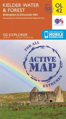 Ordnance Survey - Kielder Water & Forest, Bellingham & Simonside Hills (OS Explorer Map Active) - 9780319469606 - V9780319469606