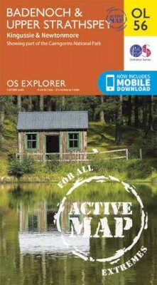 Ordnance Survey - Badenoch & Upper Strathspey, Kingussie & Newtonmore (OS Explorer Map Active) - 9780319469743 - V9780319469743