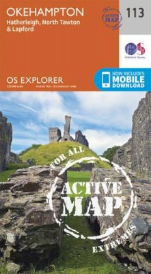 Ordnance Survey - Okehampton (OS Explorer Active Map) - 9780319469934 - V9780319469934