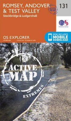 Ordnance Survey - Romsey, Andover and Test Valley (OS Explorer Active Map) - 9780319470060 - V9780319470060