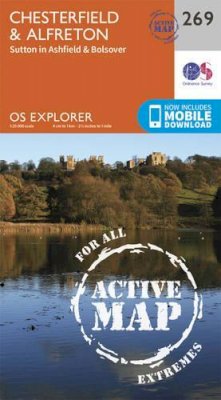 Ordnance Survey - Chesterfield and Alfreton (OS Explorer Active Map) - 9780319471418 - V9780319471418