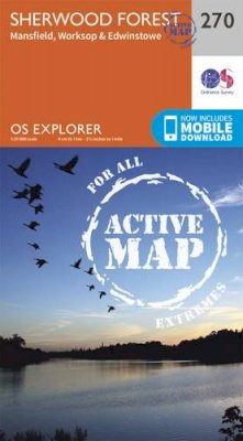 Ordnance Survey - Sherwood Forest (OS Explorer Active Map) - 9780319471425 - V9780319471425