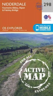 Ordnance Survey - Nidderdale (OS Explorer Active Map) - 9780319471708 - V9780319471708