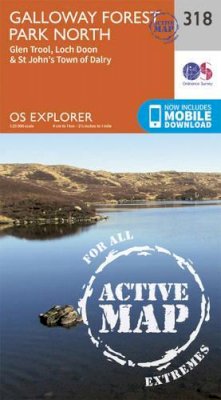 Ordnance Survey - Galloway Forest Park North (OS Explorer Active Map) - 9780319471906 - V9780319471906