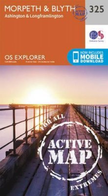 Ordnance Survey - Morpeth and Blyth (OS Explorer Active Map) - 9780319471975 - V9780319471975