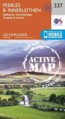 Ordnance Survey - Peebles and Innerleithen (OS Explorer Active Map) - 9780319472095 - V9780319472095