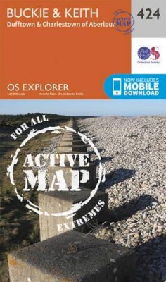 Ordnance Survey - Buckie and Keith (OS Explorer Active Map) - 9780319472767 - V9780319472767