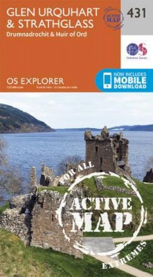 Ordnance Survey - Glen Urquhart and Strathglass (OS Explorer Active Map) - 9780319472835 - V9780319472835