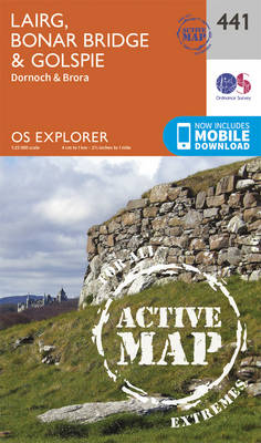 Ordnance Survey - Lairg, Bonar Bridge and Golspie (OS Explorer Active Map) - 9780319472934 - V9780319472934