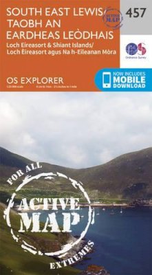 Ordnance Survey - South East Lewis/Taobh an Eardheas Leodhais (OS Explorer Active Map) - 9780319473092 - V9780319473092