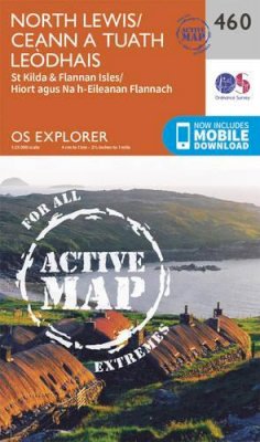 Ordnance Survey - North Lewis/Ceann a Tuath Leodhais (OS Explorer Active Map) - 9780319473122 - V9780319473122