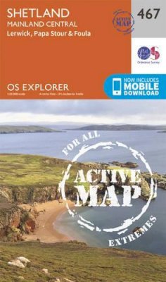 Ordnance Survey - Shetland - Mainland Central (OS Explorer Active Map) - 9780319473191 - V9780319473191