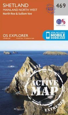 Ordnance Survey - Shetland - Mainland North West (OS Explorer Active Map) - 9780319473214 - V9780319473214