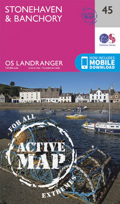 Ordnance Survey - Stonehaven & Banchory (OS Landranger Active Map) - 9780319473689 - V9780319473689