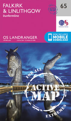 Ordnance Survey - Falkirk & Linlithgow, Dunfermline (OS Landranger Active Map) - 9780319473887 - V9780319473887