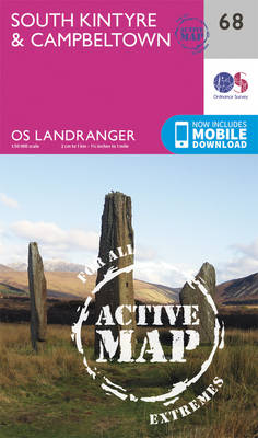 Ordnance Survey - South Kintyre & Campbeltown (OS Landranger Active Map) - 9780319473917 - V9780319473917