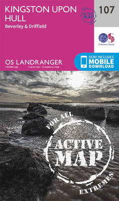 Ordnance Survey - Kingston Upon Hull, Beverley & Driffield (OS Landranger Active Map) - 9780319474303 - V9780319474303