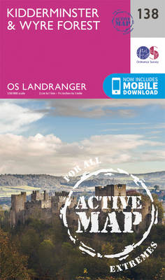 Ordnance Survey - Kidderminster & Wyre Forest (OS Landranger Active Map) - 9780319474617 - V9780319474617