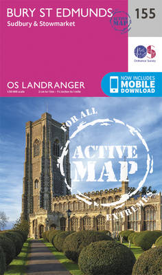 Ordnance Survey - Bury St Edmunds, Sudbury & Stowmarket (OS Landranger Active Map) - 9780319474785 - V9780319474785