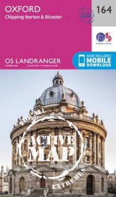 Ordnance Survey - Oxford, Chipping Norton & Bicester (OS Landranger Active Map) - 9780319474877 - V9780319474877