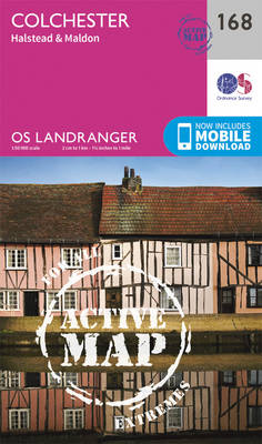 Ordnance Survey - Colchester, Halstead & Maldon (OS Landranger Active Map) - 9780319474914 - V9780319474914