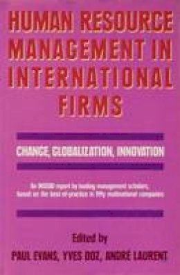 Paul Evans (Ed.) - Human Resource Managment in Internationa - 9780333515013 - V9780333515013